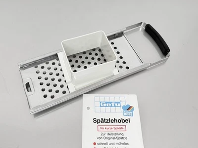 Spätzlehobel GEFU kurze Spätzle Spätzlereibe Spätzlebrett + Rezept 10970 - Bild 1 von 4