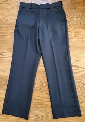 Liberty Uniform 34x30 Pants Trousers Navy/Black Polyester Twill Workwear - Image 1 of 4