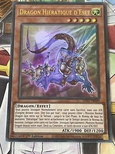 Carte Yu-Gi-Oh! Dragon Hiératique D’Eset GFTP-FR049 ! Ultra Rare - Imagen 1 de 1