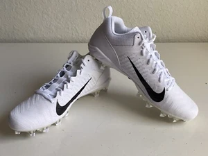 Nike Alpha Menace Pro 2 Low White Football Cleats CV6477-100 Men’s Sz 14 - Picture 1 of 11