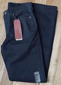 Levis 514 Stretch Straight Men's Dark Grey Jeans Twill Pants Reg Fit 30x32 New - Picture 1 of 3