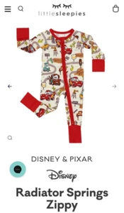 Little Sleepies Disney Radiator Springs Cars Zippy 2T - Bild 1 von 3