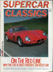 Supercar Classics Summer 1985 Ferrari 250GTO Brescia Bugatti Alfa GTV Lancia Ful - Imagen 1 de 1