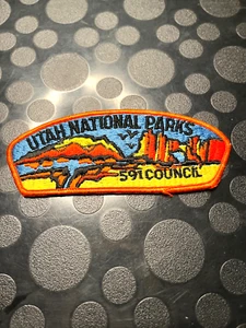 BSA UTAH NATIONAL PARK COUNCIL NEW YORK S-1a SCHULTERAUFNÄHER JS - Bild 1 von 1