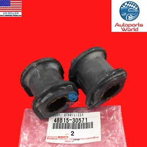 GENUINE LEXUS GS350 IS250 IS350 GS460 GS450h FRONT STABILIZER BAR BUSHING SET - Picture 1 of 3