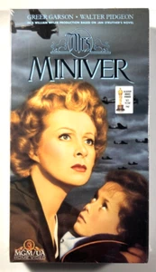 Mrs Miniver 1942 Greer Garrison Walter Pidgeon MGM 1989 VHS Sealed Mint New HTF! - Picture 1 of 4