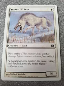 Tundra Wolves 8th Edition Regular Magic the Gathering Card f20 - Picture 1 of 1