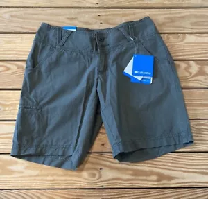 Columbia NWT $40 Women’s Outdoor Shorts Size 4 Olive E11 - Picture 1 of 10