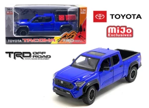 1/24 2024 Toyota Tacoma TRD Off-Road Edition Blue Diecast Car Model H08778-BL - Picture 1 of 3