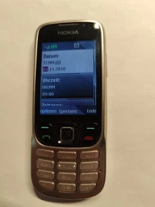 Nokia 6303i Classic, Bluetooth, 3.2 MP Steel ohne Simlock alle Netze in OVP - Bild 1 von 6