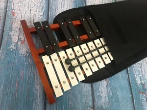 25 Key Wooden Xylophone / Glockenspiel by ProKussion with Bag Case - Picture 1 of 6