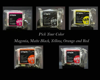 NEW EPSON R2000 Ink Jet Printer  T159 Series Ink Cartridges -- Sold Separately - Image 1 of 4
