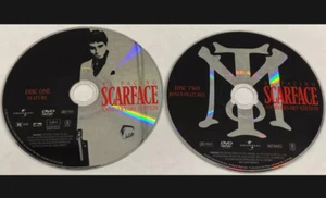 Scarface Al Pacino (DVD 2003, 2-Disc Set Anniversary Edition) DISCS & Cases ONLY - Picture 1 of 2