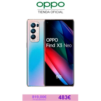 OPPO Find X3 Neo 5G Versión Global Smartphone NFC 6,55" SuperVOOC 2.0 65W - Imagen 1 de 4