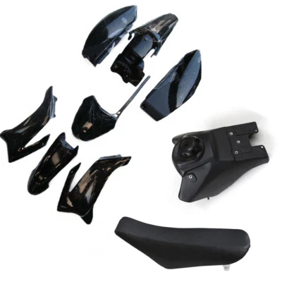 Kits de guardabarros de plástico TTR110 + tanque de combustible + asiento para motocicleta Pit Dirt Bike TTR 110cc Foto 1 de 4
