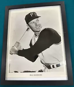 1960'S BILL MAZEROSKI PITTSBURGH PIRATES TEAM ISSUED 8X10'' PHOTO ORIGINAL - Picture 1 of 8