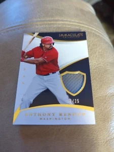 2015 Panini Immaculate Immaculate Swatches /25 Anthony Rendon #16 - Picture 1 of 2