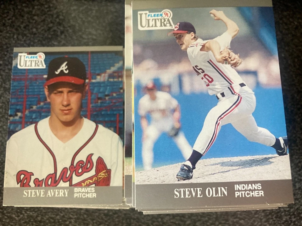 1991 ULTRA FLEER BASEBALL CARDS, ALL IN NM CONDITION, YOU PICK - Image 1 of 2
