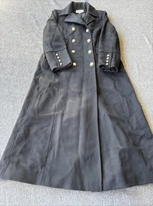 Women's Michael Kors Black Long Dress Coat Size 10-excellent condition - Picture 1 of 17