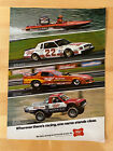 1984 Miller Racing ORIGINAL magazine ad Mears Pulde Bobby Allison Zuber