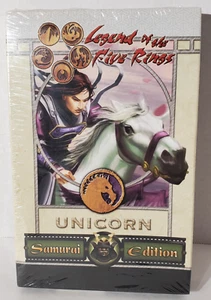 L5R CCG: SAMURAI EDITION: UNICORN CLAN DECK La Leggenda dei Cinque Anelli SIGILLATO NUOVO - Foto 1 di 4