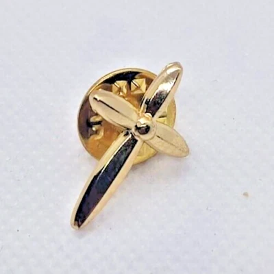 Broche prendedor cruz dorada - prendedor de solapa religioso de colección vintage Foto 1 de 2