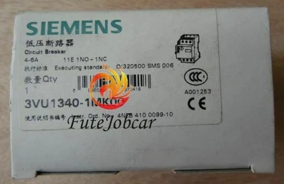 3VU1340-1MK00 3VU1340 1MK00 SIEMENS Motor Circuit Breaker New  - Image 1 of 3