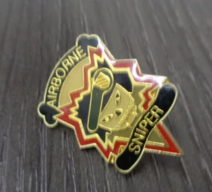 AIRBORNE SNIPER (SMALL 1") US ARMY Militär Hut Pin P14758 EE - Bild 1 von 5