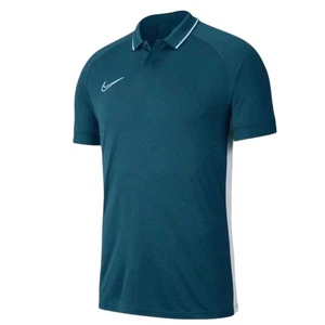 Nike Dri-Fit Poloshirt Herren Small türkis blau Golf Training Freizeit atmungsaktiv Top - Bild 1 von 18