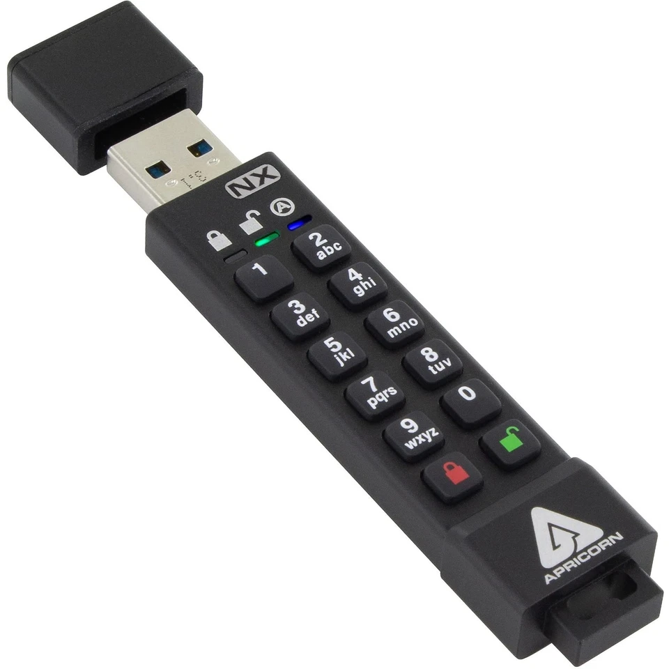 Apricorn Aegis 3NX Flash Drive 8GB - Image 1 of 1