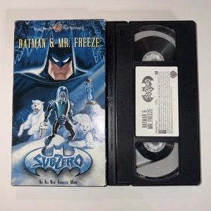 Batman and Mr. Freeze Subzero VHS Animated Movie Vintage 1998 - Picture 1 of 1