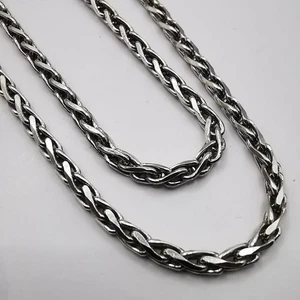 Vintage Beautiful Jewelry Chain 925 Sterling Silver Signed 14,15 gr - Picture 1 of 8