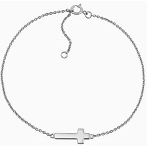 Silpada 'Simplex Cross' Bracelet in Sterling Silver - Picture 1 of 2