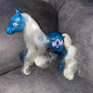 My Little Pony Dream Beauties Shimmering Beauty Crystaline Blue Swans - Picture 1 of 11