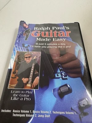 Ralph Paul's Guitar Made Easy 3-DVD Guitar Instruction Training  - Image 1 of 4