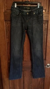 Express Jeans Womens Sz 8 Low-Rise Zelda Barely Bootcut 31x32 Y2K - Picture 1 of 11