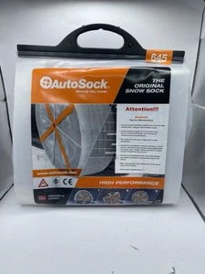 AUTOSOCK Snow Socks 645 Traction Wheel Cover Snow, Ice. NEW - Picture 1 of 3