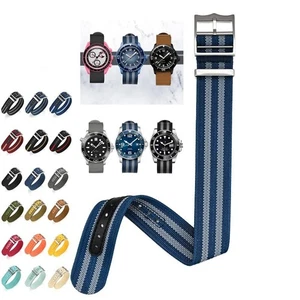 Cinturino orologio Nato tela nylon premium 20 mm 22 mm ricambio G10 MOD esercito - Foto 1 di 42