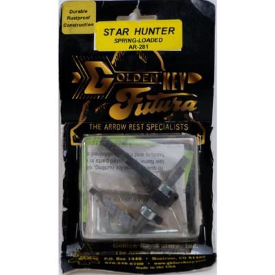 Golden Key Futura Star Hunter Spring Loaded LD L NOS Foto 1 de 3
