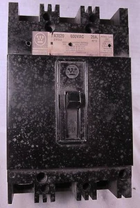 Westinghouse 20 Amp, 3 Phase Circuit Breaker, FA3020 Used - Picture 1 of 4