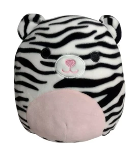 Squishmallows Tasha Zebra 8 Zoll Plüschtier Squishmallow rosa Bauch 2020 - Bild 1 von 7