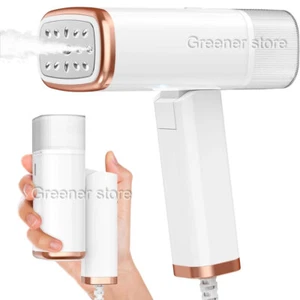 Portable Handheld Steam Garment Steamer Foldable: Effortless Wrinkle Clothes - Picture 1 of 14
