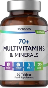Multivitamine & Mineralstoffe x 90 Multivitamintabletten für Männer & Frauen 70+ UNISEX - Bild 1 von 10