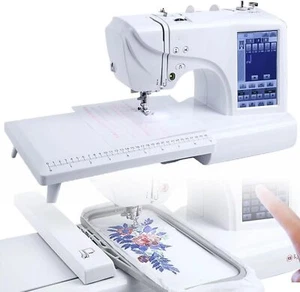220V 45W Automatische Nähmaschine Nähen Stickmaschine Stickerei,150 Stickmuster - Bild 1 von 20