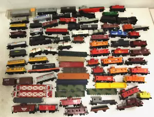 Lotto Di 76 Vagoni Treno Ho 1:87 IN Taglia Unica US/Americano - Buono Stato Gen - Imagen 1 de 16