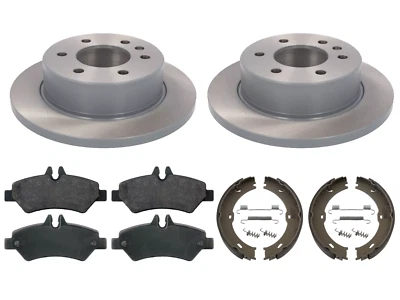 REAR BRAKE DISCS PADS SHOES FITTING KIT FOR MERCEDES SPRINTER 2013-2019 298mm - Image 1 of 4