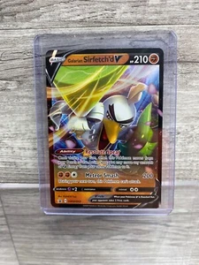 Pokemon Sword & Shield Galarian Sirfetch'd V Black Star Promo SWSH043 Card - Picture 1 of 2