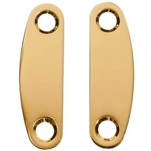 Neckplate Piastrine Fissaggio Del Manico Chitarra Basso Oro 50,5 X 15,1mm NP-82 - Foto 1 di 1
