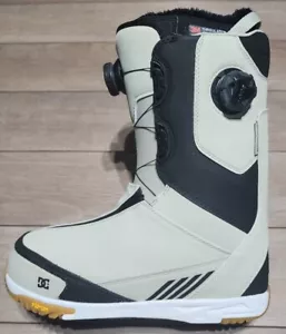 NUEVO CON ETIQUETAS DC Transcend BOA Snowboard Snow Ski Botas Off-White Goma Para Hombres Talla 8 200g 2023 - Imagen 1 de 15