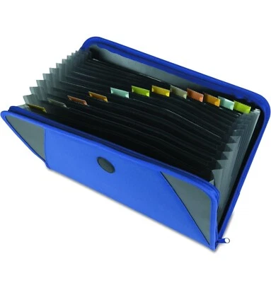 Cline Products Cli-48105 C-line Expanding File With Zipper - Letter - Image 1 of 4